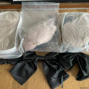 FGO Fate/Grand Order 沖田総司 コスプレ 衣装2セット ウィッグ3セット 靴 桜セイバー 送料無料の画像5