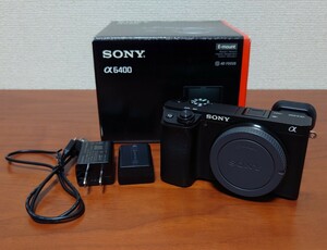 SONY a6400 ボディ ILCE-6400 (ブラック)