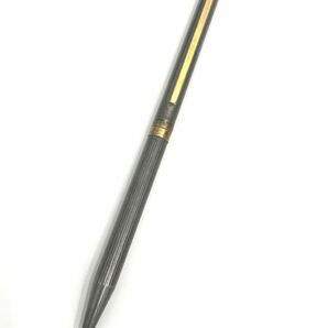 H3-059 S.T.Dupont デュポン ボールペン ツイスト式 ゴールド シルバー 筆記OKの画像1