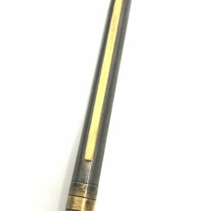 H3-059 S.T.Dupont デュポン ボールペン ツイスト式 ゴールド シルバー 筆記OKの画像3