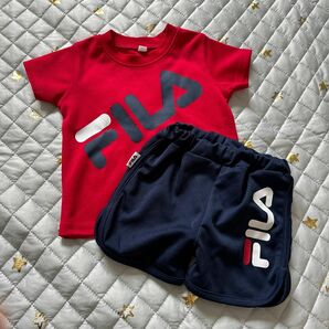 セットアップ　 半袖　FILA 80 こども服　ベビー服