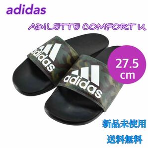 adidas アディダス シャワーサンダル 迷彩 27.5センチ　新品　タグ付き