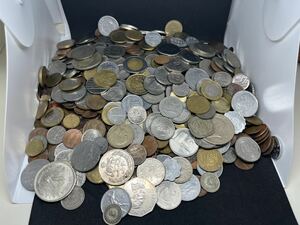外国コイン 古銭 3.8kg以上 未選別 まとめ売り