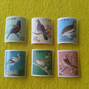 鳥シリーズ　6種　昭和レトロ