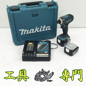 Q4092 送料無料！オーバーホール済【中古品】14.4V インパクトドライバ マキタ TD138D 充電回数13/13回電動工具