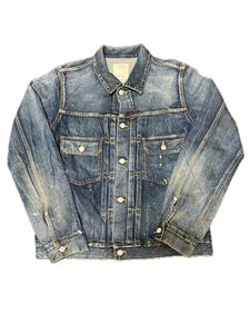 VISVIM SS101 JKT DRY DMGD-999