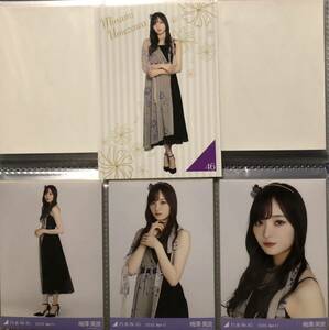 乃木坂46 梅澤美波 生写真 8thBDライブ衣装1 コンプ＋ポストカード