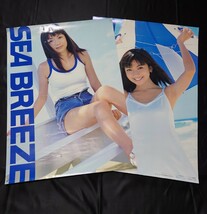 ELT 持田香織 2枚セットシーブリーズ B2サイズ ポスター 検)ビール ポカリスエット_画像1