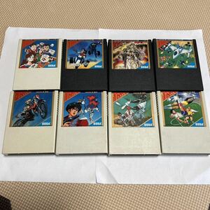 SEGA Mark III Master System for soft 8 pcs set 