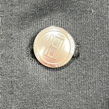 美品★希少L! トミーヒルフィガー テーラードジャケット TOMMY HILFIGER ブレザー メタルボタン パイピング コットン トリコロール ロゴ 紺_画像7