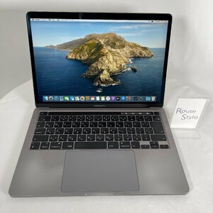 ★１円スタートお得！★MacBookPro 13-inch 2020 Apple 16GB 512GB スペースグレイ アップル 充放電回数 529回【中古】JISキーボード