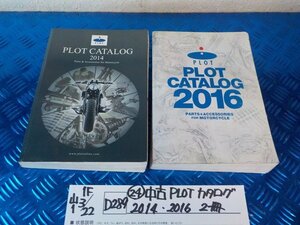 D289●○（24）中古　PLOT　カタログ　2014・2016　2冊　6-3/22（こ）プロト