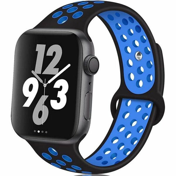 【B2I】Apple Watch スポーツバンド42/44/45mm(青)