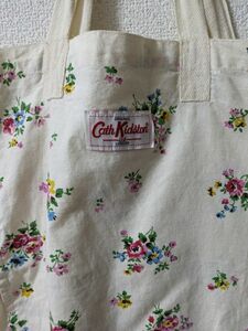 【キャスキッドソン】トートバック　花柄　エコバッグ Cath Kidston