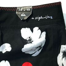 【Quiksilver】Cherry Pop 19 Swim Shorts in Black BOARD SHORTS クイックシルバー 4WAYストレッチサーフショーツ ボードショーツ_画像5