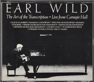 ★AUDIOFON★アール・ワイルド編曲の芸術 / The Art of the Transcription (Live from Carnegie Hall) 2CD/ Earl Wild 