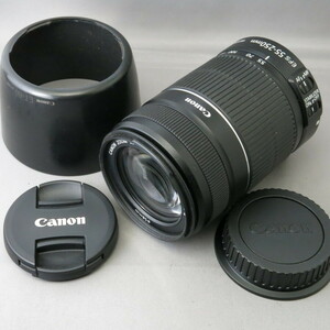 【美品】Canonキャノン　キヤノン　EF-S55-250mmF4-5.6IS II　キヤノンＥＦマウントAPS-Cサイズセンサー用★NO.8078
