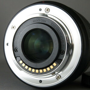 【美品】Panasonicパナソニック LUMIX G25mmF1.7ブラック ★NO.8134の画像7