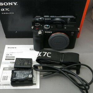 【新品同様】SONYソニー　α7C　ILCE-7C　★NO.8173