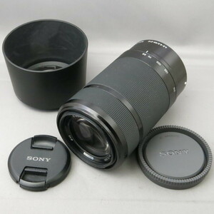 【美品】SONYソニー　E55-210mmF4.5-6.3ブラック　★NO.8200