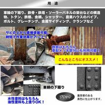 国産 水性 錆転換塗料 ブラック 超絶さびバスターPro 500g/水性塗料 サビ止め 1液 サビ転換 錆転換 ホールド 錆止め Z24_画像3