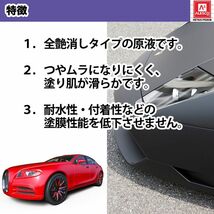 関西ペイント PG80 つや消し　マット ブラック 950g /艶消し 黒 2液 ウレタン 塗料 Z09_画像3