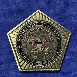 ★同梱可 極美品 米国防総省 チャレンジコイン ペンタゴン 米軍 アメリカ国防総省 記念メダル の画像2