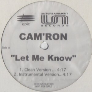 【廃盤12inch】Cam'ron / Let Me Know