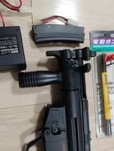 使用感なし 高初速 マルイ MP5K クルツ バッテリー充電器付 スタンダード電動ガン_画像1