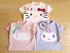 子供服Sanrio*半袖Ｔシャツ*送料無料キッズ*春夏サンリオ*マイメロディ*クロミちゃん