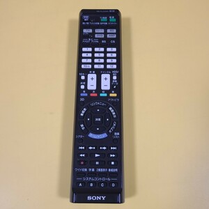 送料無料◆◇SONY ソニー RM-PLZ430D TV/BD/DVD/AMP リモコン◇◆