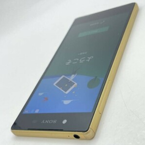 (KT030768)【爆速発送・土日発送可】Xperia Z5 32GB ゴールド 利用制限 ◯ 1円スタート アンドロイド SONY【キャリア・au】の画像3