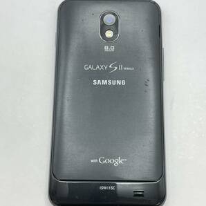 KT030756【爆速発送・土日発送可】Galaxy SⅡ ブラック 1円スタート 1.97GB アンドロイド SAMSUNG サムスン【キャリア・au】の画像4