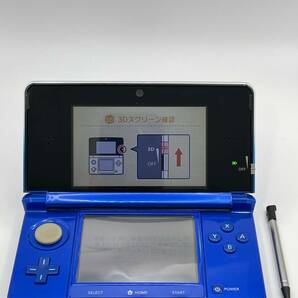 A-1275【爆速発送・土日発送可】 NINTENDO 任天堂 3DS ニンテンドー ブルー 1円スタート CTR-JPN-001 本体のみ 中古品の画像1