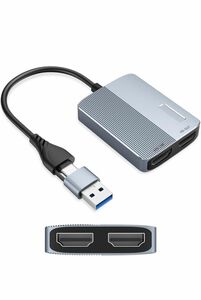USB Type C HDMI変換アダプタ USB/Type C to HDMI ケーブル 