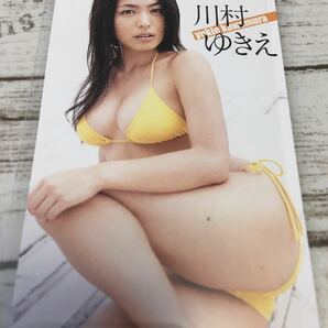 川村ゆきえ セクシーグラビア 未使用 テレホンカード QUOカード テレカ クオカード ヤングチャンピオンの画像1