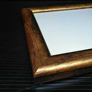 額縁 正方形 １５センチ ＭＤＦ製 オリエンタルゴールド 水彩画・デッサン画に アートフレーム の画像5
