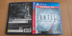 ★即決 PS4 Until Dawn -惨劇の山荘- 美品 4本同梱可