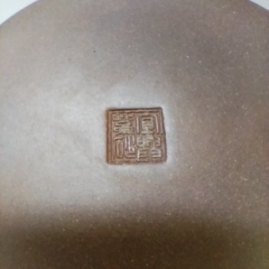 【S-70】中国古玩 宣興紫砂 朱泥急須 煎茶道具 時代物の画像8