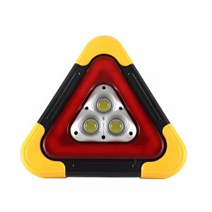 LED 三角停止板 LEDワークライト 折り畳み式 三角表示反射板 三角停止表示板 追突事故防止 大サイズ