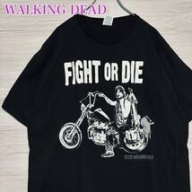 【入手困難】WALKING DEAD ウォーキングデッド　ダリル　Tシャツ　2XLサイズ　バイク　ゆったり　一点物　海外輸入　映画　ムービー　人気_画像1
