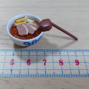 単品 リーメント◆鴨南蛮そば　ミニチュア　そば和食処 なごみ屋◆