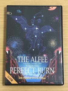音楽 DVD THE ALFEE DVD Panphlet 公式版 YOKOHAM PERFECT BURN 桜井賢 坂崎幸之助 高見沢俊彦