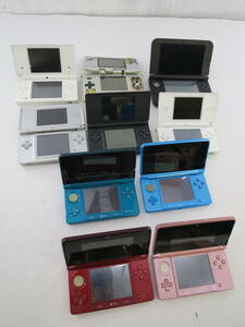 30■80/　DS、DSi、DSLite、3DS、3DSLL　ジャンク　10台　0404