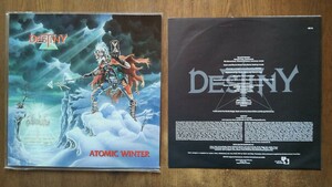 DESTINY 「Atomic Winter」（1988年 欧州盤 US14）