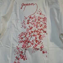 未使用 [UNKNOWN] 満開桜 刺繍 和柄 半袖Tシャツ [サイズ:M] 検/ 雅結 クロップドヘッズ 絡繰魂 華鳥風月 satori 錦 胤富仁帝 泥棒日記_画像5