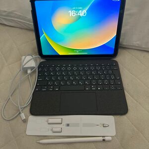 iPad 第10世代 WiFiモデル 64GB Apple Pencil 第1世代 Logicool キーボード 3点セット