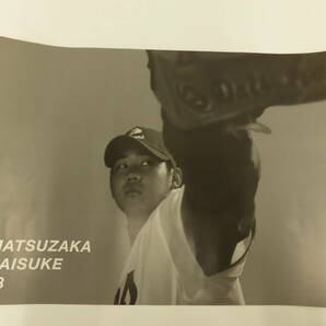 ノベルティ祭 ポスター 松坂大輔 背番号 18 西武ライオンズ MATSUZAKA DAISUKE SEIBUの画像1