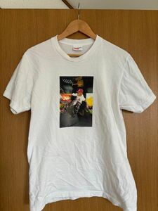 シュプリーム SUPREME 14SS COMME des GARCONS SHIRT ハロルドハンター Tシャツ ホワイト M 