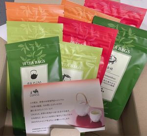 LUPICIA バラエティー 紅茶 緑茶 烏龍茶 フレーバー ティーバッグ